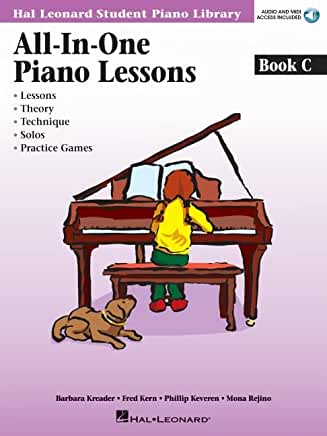 All-In-One Piano Lessons Book C: Book with Audio and MIDI Access Included [With CD (Audio)]