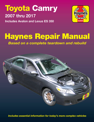Toyota Camry Online Auto Repair Manual: 2007 Thru 2017 - Includes Avalon & Lexus Es 350