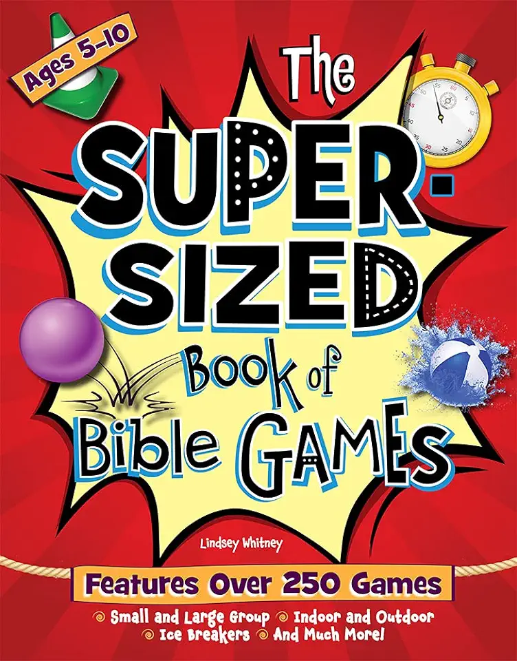 Kidz: Supersized Book of Bible Games