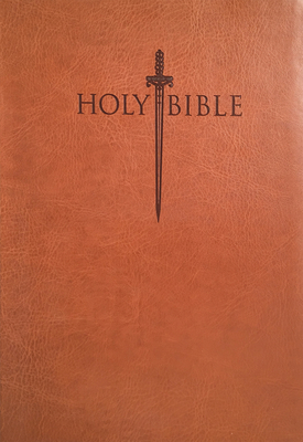 King James Version Easy Read Sword Value Thinline Bible Large Print Tan Ultrasoft
