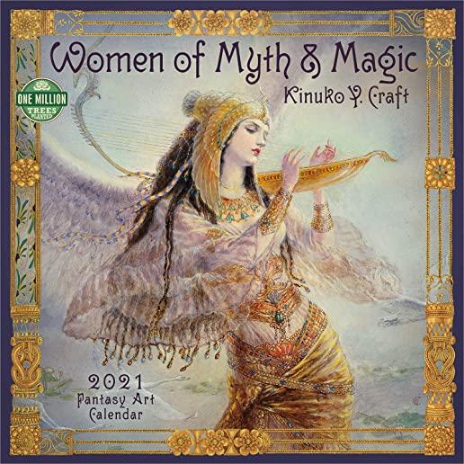 Women of Myth & Magic 2021 Wall Calendar: Fantasy Art Calendar