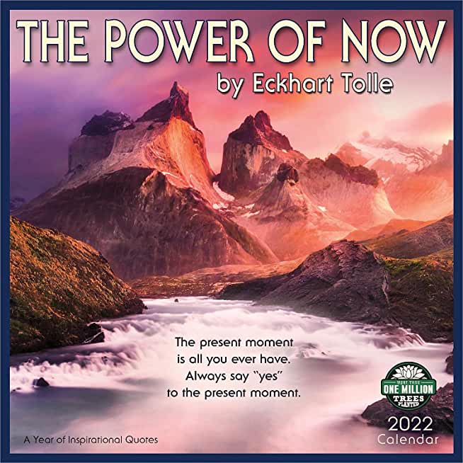 Power of Now 2022 Wall Calendar: A Year of Inspirational Quotes