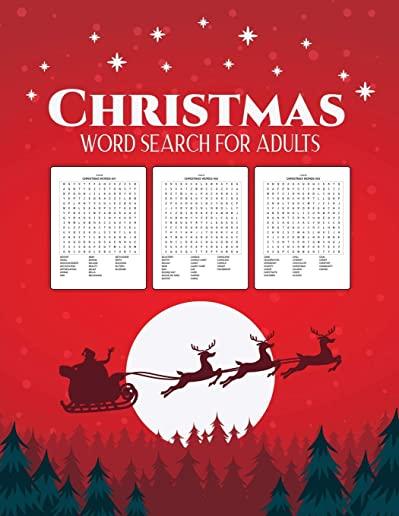 Christmas Word Search for Adults: Puzzle Book - Holiday Fun For Adults and Kids - Activities Crafts - Games