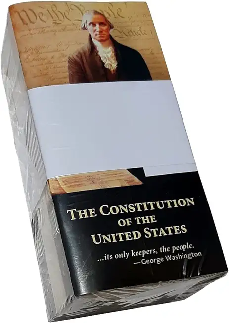 Pocket Constitution (25 Pack): U.S. Constitution with Index & Declaration of Independence