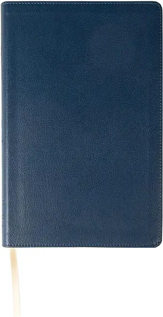 Lsb, 2 Column Verse-By-Verse, Blue Faux Leather