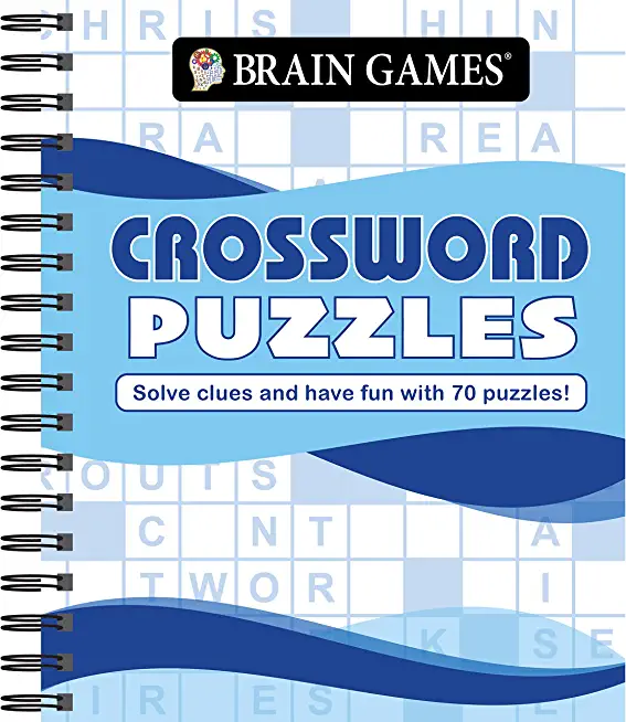 Brain Games - Crossword Puzzles (Waves): Solve Clues and Have Fun with 70 Puzzles!