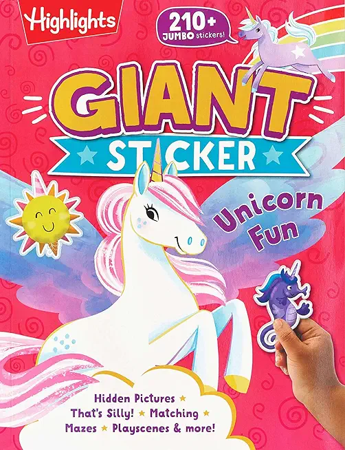 Giant Sticker Unicorn Fun