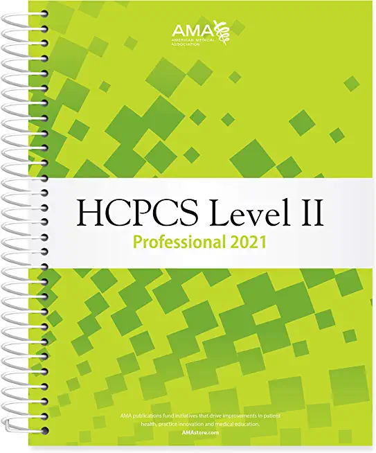 HCPCS 2021 Level II Professional Edition