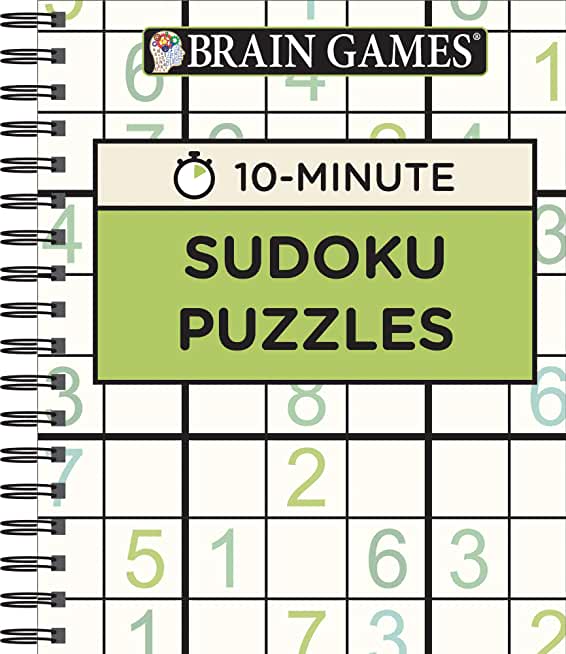 Brain Games - 10 Minute: Sudoku Puzzles (Green)
