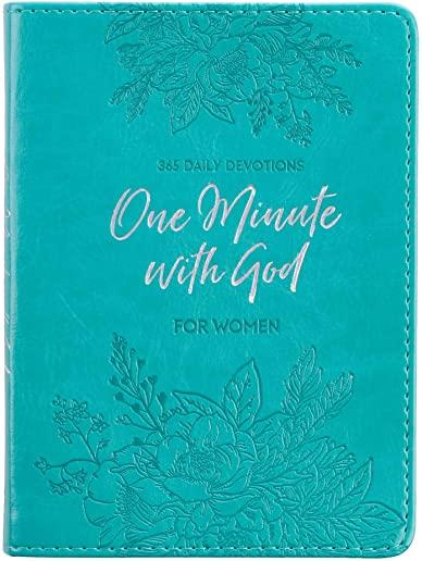 Devotional Luxleather One-Minute with God for Women