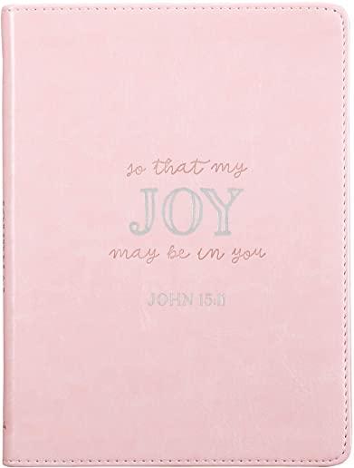 Journal Handy Luxleather That Joy May Be in You - John 15:11