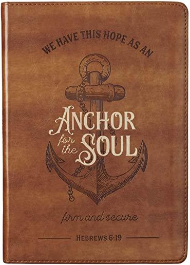 Journal Classic Brown Anchor for the Soul