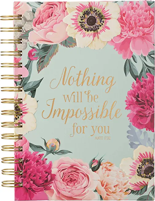 Large Wire Journal Nothing Will Be Impossible for You