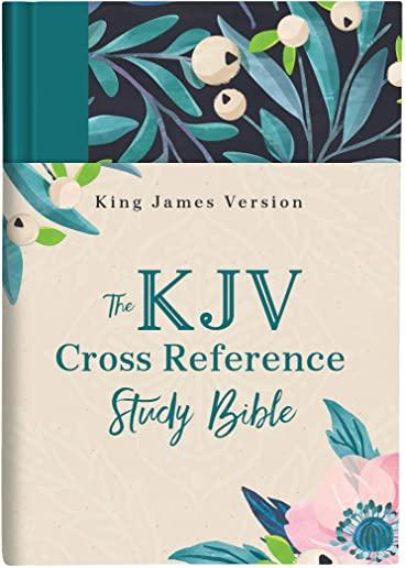 The KJV Cross Reference Study Bible--Turquoise Floral