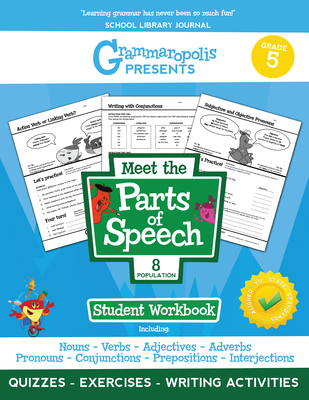 Grammaropolis: The Parts of Speech Workbook, Grade 5