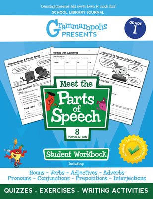 Grammaropolis: The Parts of Speech Workbook, Grade 1