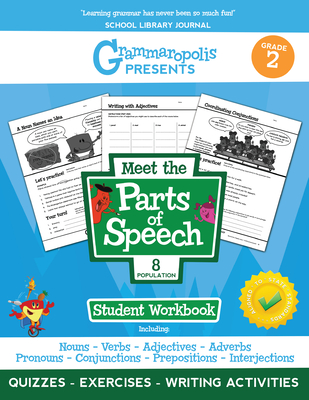 Grammaropolis: The Parts of Speech Workbook, Grade 2