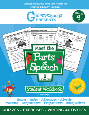 Grammaropolis: The Parts of Speech Workbook, Grade 4