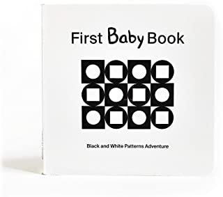 First Baby Book: Black and White Patterns Adventure