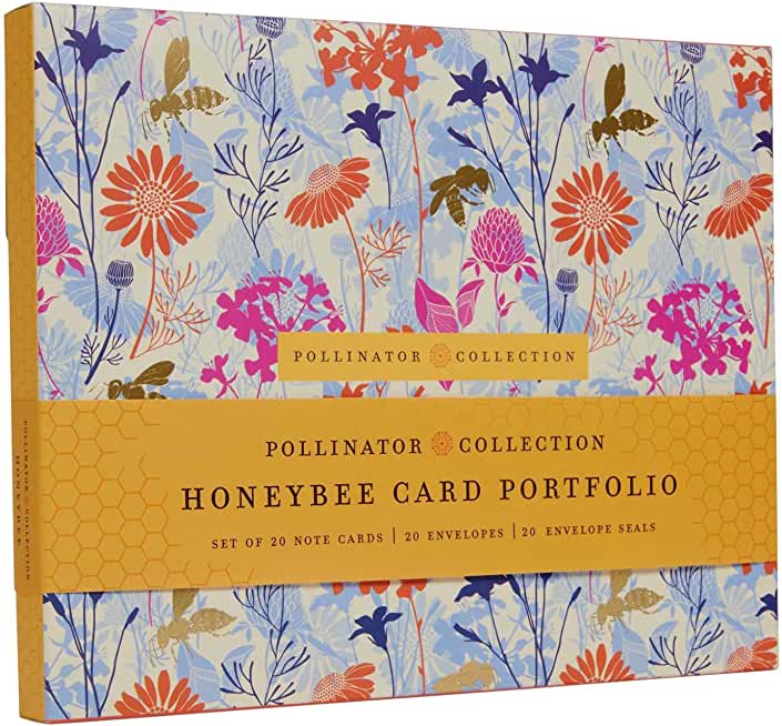Honeybee Card Portfolio Set (Set of 20 Cards) [With Envelope]