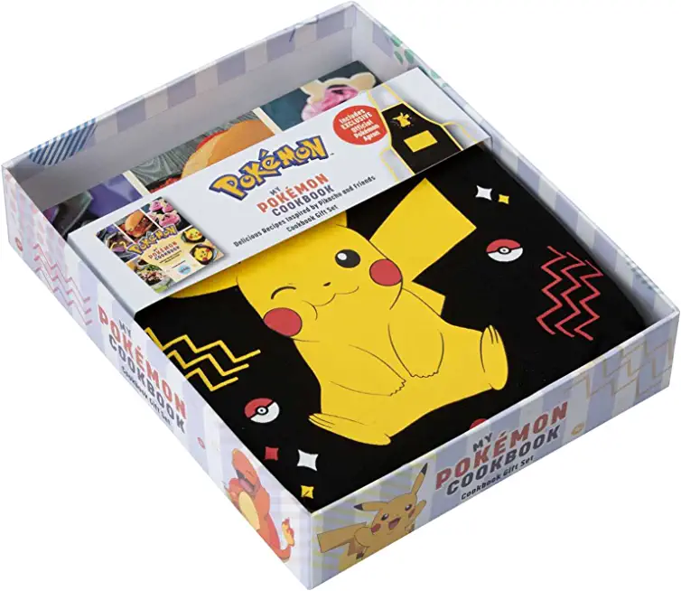 My PokÃ©mon Cookbook Gift Set [Apron]: Delicious Recipes Inspired by Pikachu and Friends