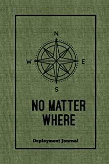 No Matter Where, Deployment Journal: Soldier Military Pages, For Writing, With Prompts, Deployed Memories, Write Ideas, Thoughts & Feelings, Lined Not