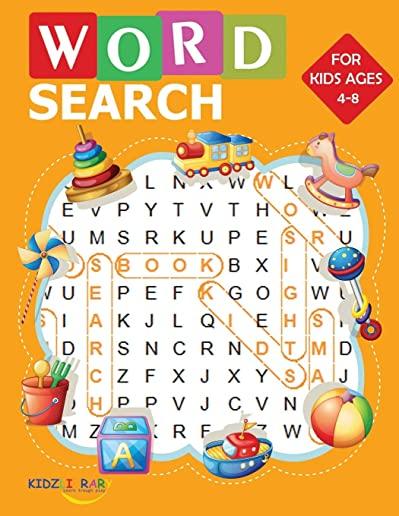 Word Search for Kids Ages 4-8: 60 Easy Large Print Word Find Puzzles for Kids (8.5