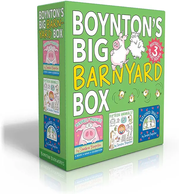 Boynton's Big Barnyard Box (Boxed Set): Perfect Piggies!; Fifteen Animals!; Barnyard Dance!