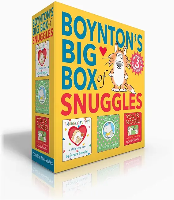 Boynton's Big Box of Snuggles (Boxed Set): Snuggle Puppy!; Belly Button Book!; Your Nose!