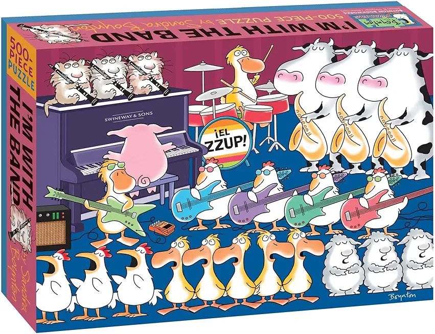 I'm with the Band: 500-Piece Puzzle