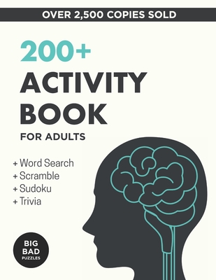200+ Activity Book for Adults: Puzzles, Word Games & Trivia to Develop a Healthy Mind
