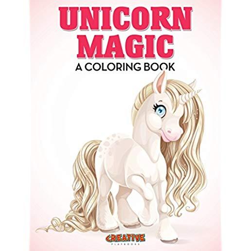 Unicorn Magic: A Coloring Book