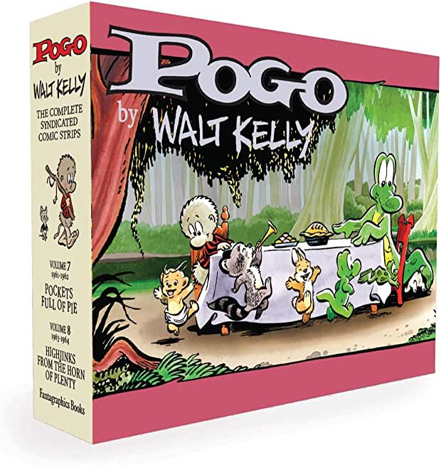 Pogo the Complete Syndicated Comic Strips Box Set: Vols. 7 & 8: Pockets Full of Pie & Hijinks from the Horn of Plenty