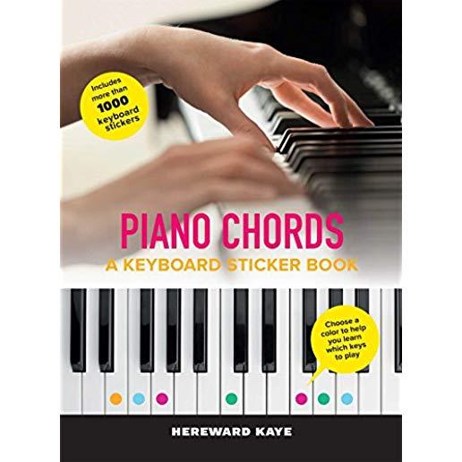Piano Chords: A Keyboard Sticker Book: The Sticker Book
