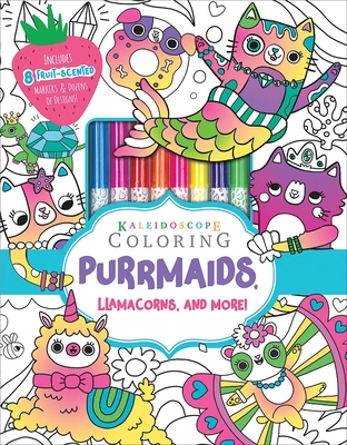 Kaleidoscope Coloring: Purrmaids, Llamacorns, and More!