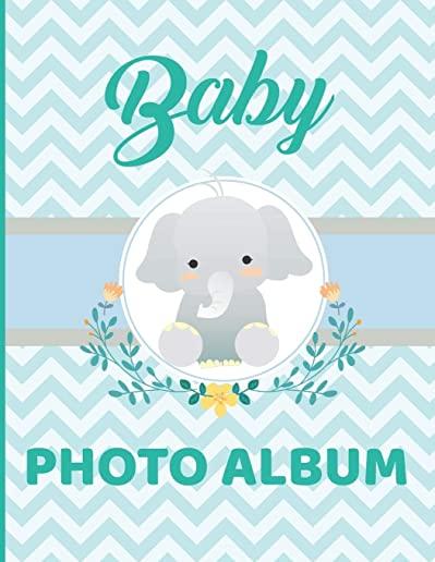 Baby Photo Album: Scrapbook Babies Photos; Photography Memory Book; Gifts for Kids Shower, Baptism, Christening, Growing Up Years; Keeps