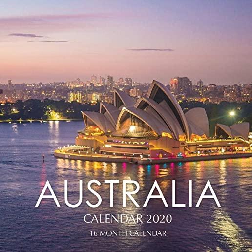 Australia Calendar 2020: 16 Month Calendar