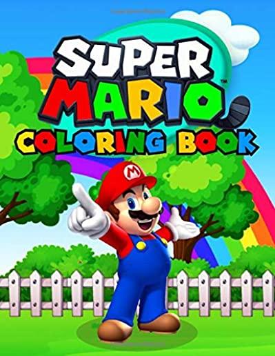 Super Mario Coloring Book: Great Coloring Book for Kids Ages 2-10 (Exclusive Illustrations)