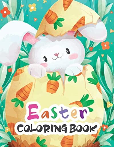 Easter Coloring Book: Kids Easter Eggs Coloring Book, Easter Coloring Books for Toddlers