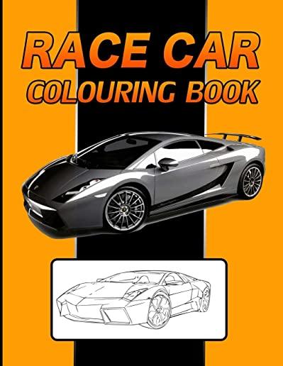 Race Car Colouring Book: Sport Car Colouring Book For Children