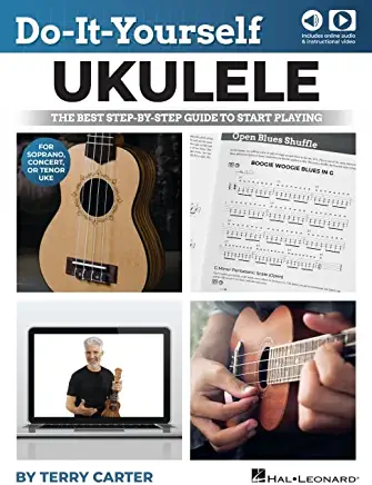 Do-It-Yourself Ukulele: The Best Step-By-Step Guide to Start Playing Soprano, Concert, or Tenor Ukulele by Terry Carter with Online Audio and Nearly 7
