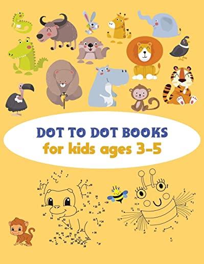 Dot To Dot Books For Kids Ages 3-5: An awesome Challenging and Fun Holiday Dot to Dot Puzzles (Animal Activity Books for Kids)