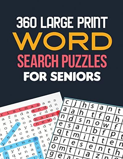 360 Large Print Word Search Puzzles for Seniors: Word Search Brain Workouts, Word Searches to Challenge Your Brain, Brian Game Book for Seniors in Thi