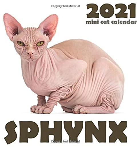 Sphynx 2021 Mini Cat Calendar