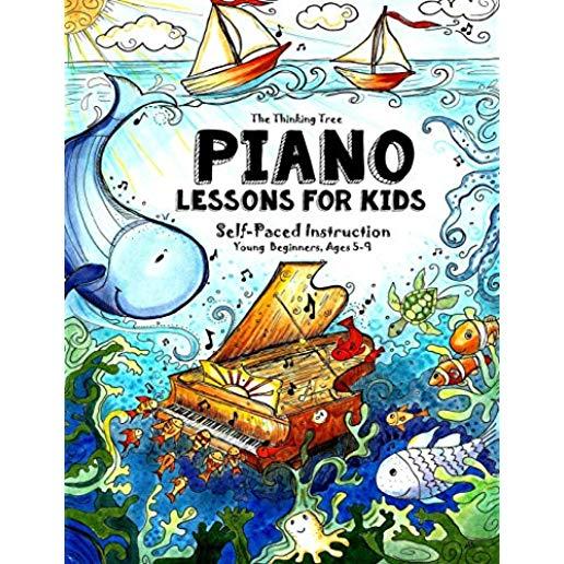 Piano Lessons for Kids: The Thinking Tree - Self-Paced Instruction - Young Beginners, Ages 5-9