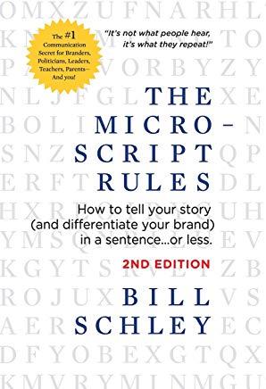 The Micro-Script Rules: How to tell your story (and differentiate your brand) in a sentence...or less.