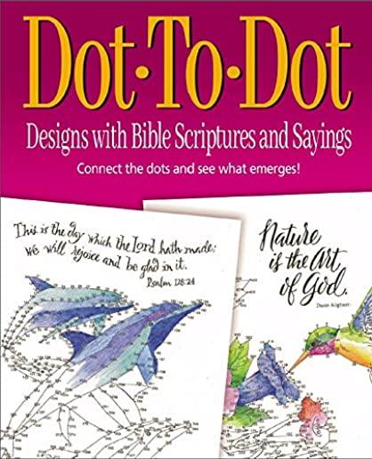Dot-To-Dot Designs with Bible Scriptures and Sayings