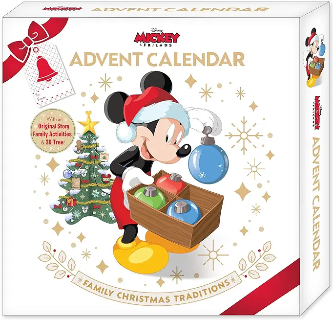 Mickey & Friends Advent Calendar: Family Christmas Traditions