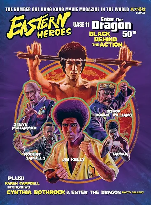 Easter Heroes Bruce Lee 50th Anniversary Black Behind the Action (Hardback Edition)