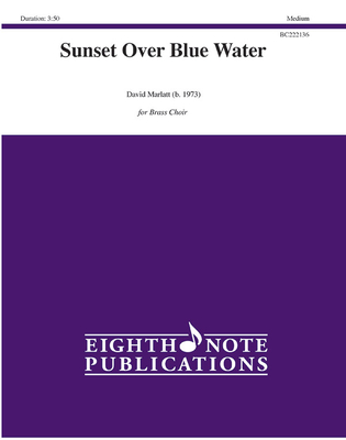 Sunset Over Blue Water: Score & Parts